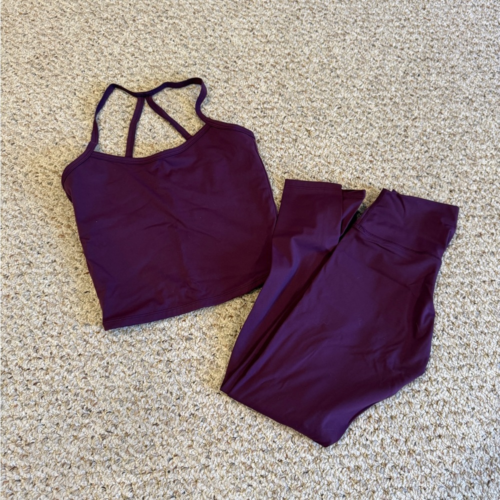 Purple Activewear Set